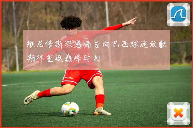 维尼修斯深感痛苦向巴西球迷致歉期待重返巅峰时刻